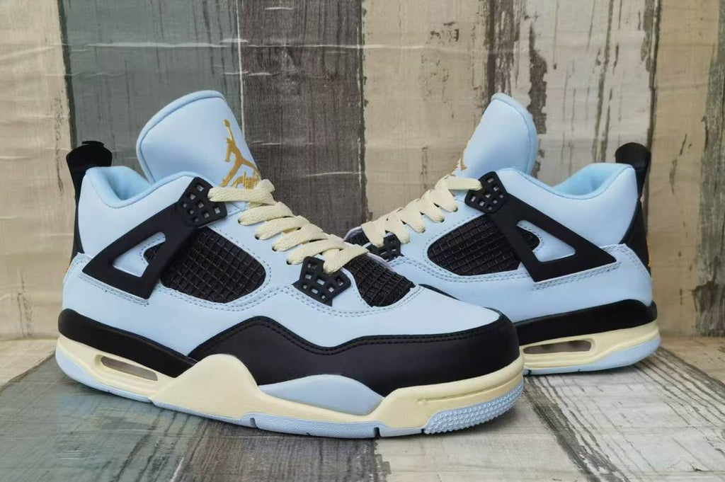 Air Jordan 4 Retro – Light Blue/Black (Men's)